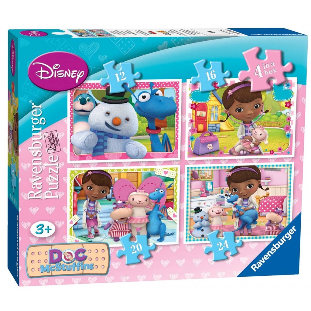 Ravensburger Doc McStuffins Jigsaw Puzzle 4in1 Shopee Philippines