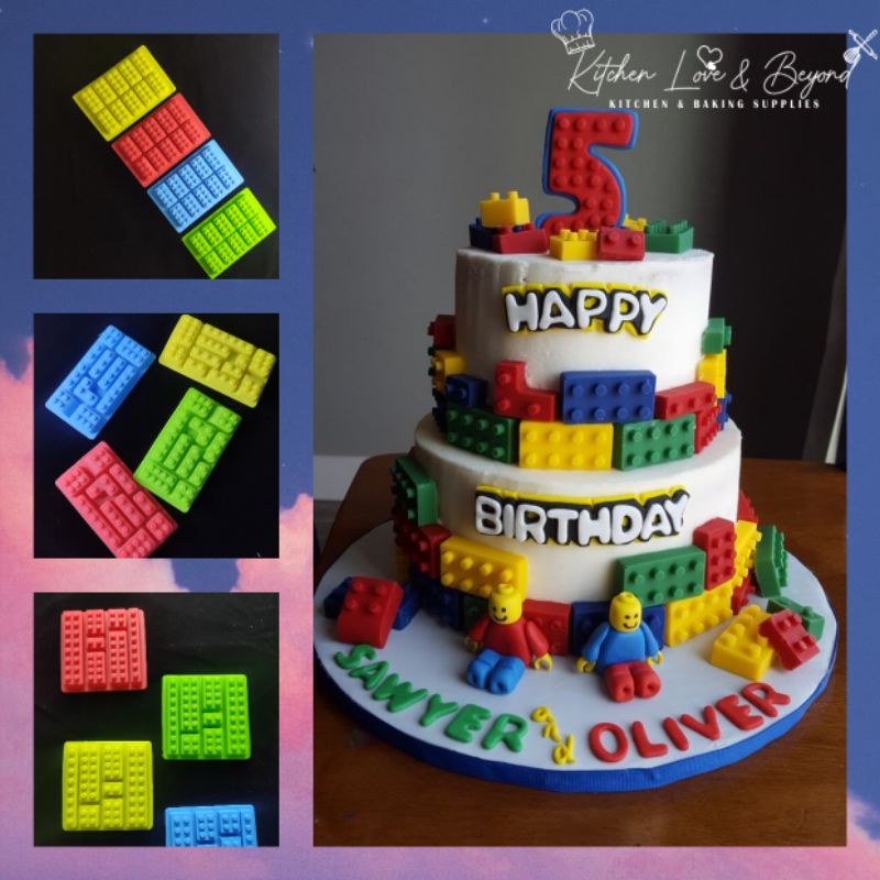 Building block hot sale cake