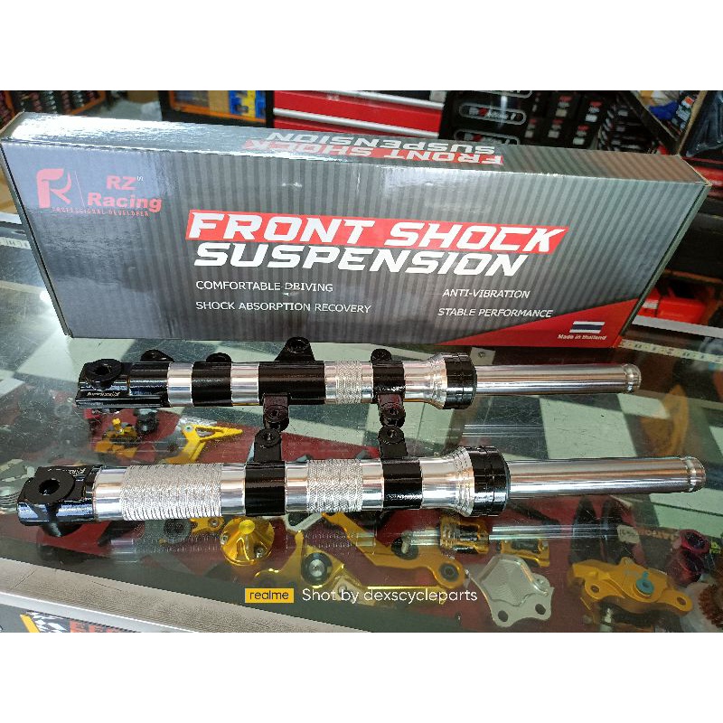 RZ RACING FRONT SHOCK AEROX NMAX 155/ RAIDER 150/ SNIPER 150/135 ...