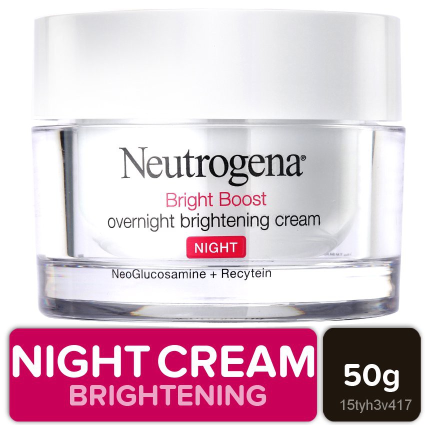 Spot Goods MOISTURIZER Neutrogena Bright Boost Overnight