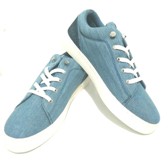 Guess denim shoes hotsell