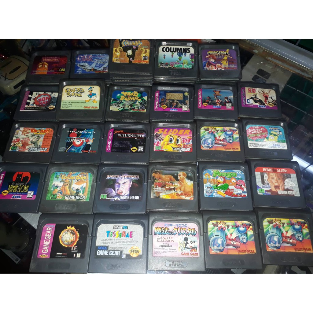 Sega Game Gear (GameGear) Games | Shopee Philippines