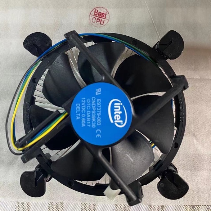 【New】Intel Cpu fan for LGA 775 1150 1151 1155 1156 1200 CPU Copper