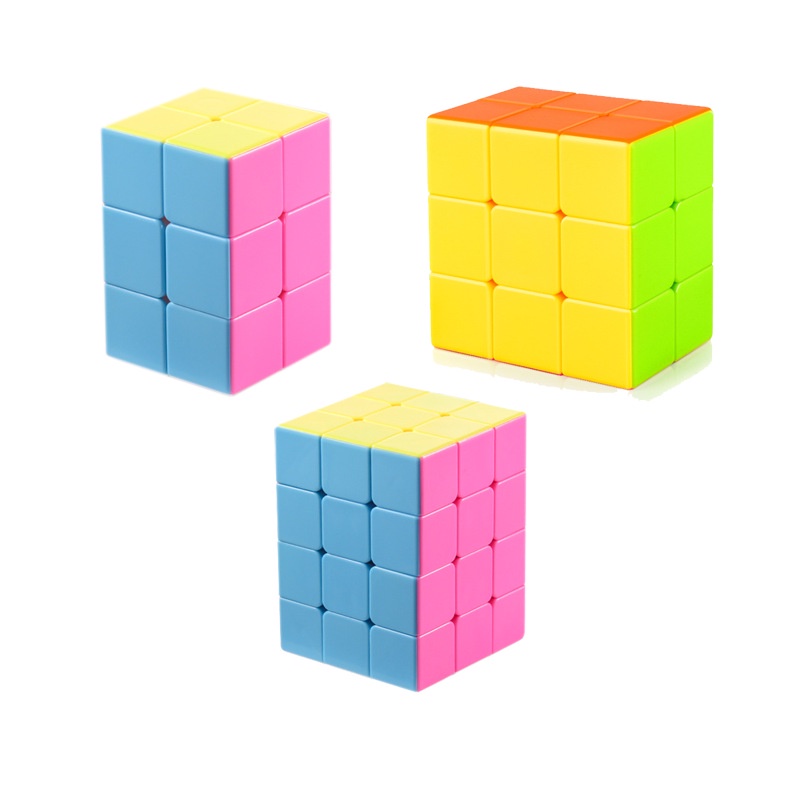 Yisheng 223 233 334 Cube 2x2 3x3 Alien Shaped Cube Puzzle Toy | Shopee ...