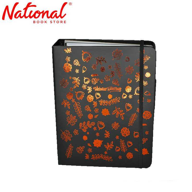 Victoria'S Journal Notebook 9755 Golden Florals Hidden Wire-O A5 (Color ...
