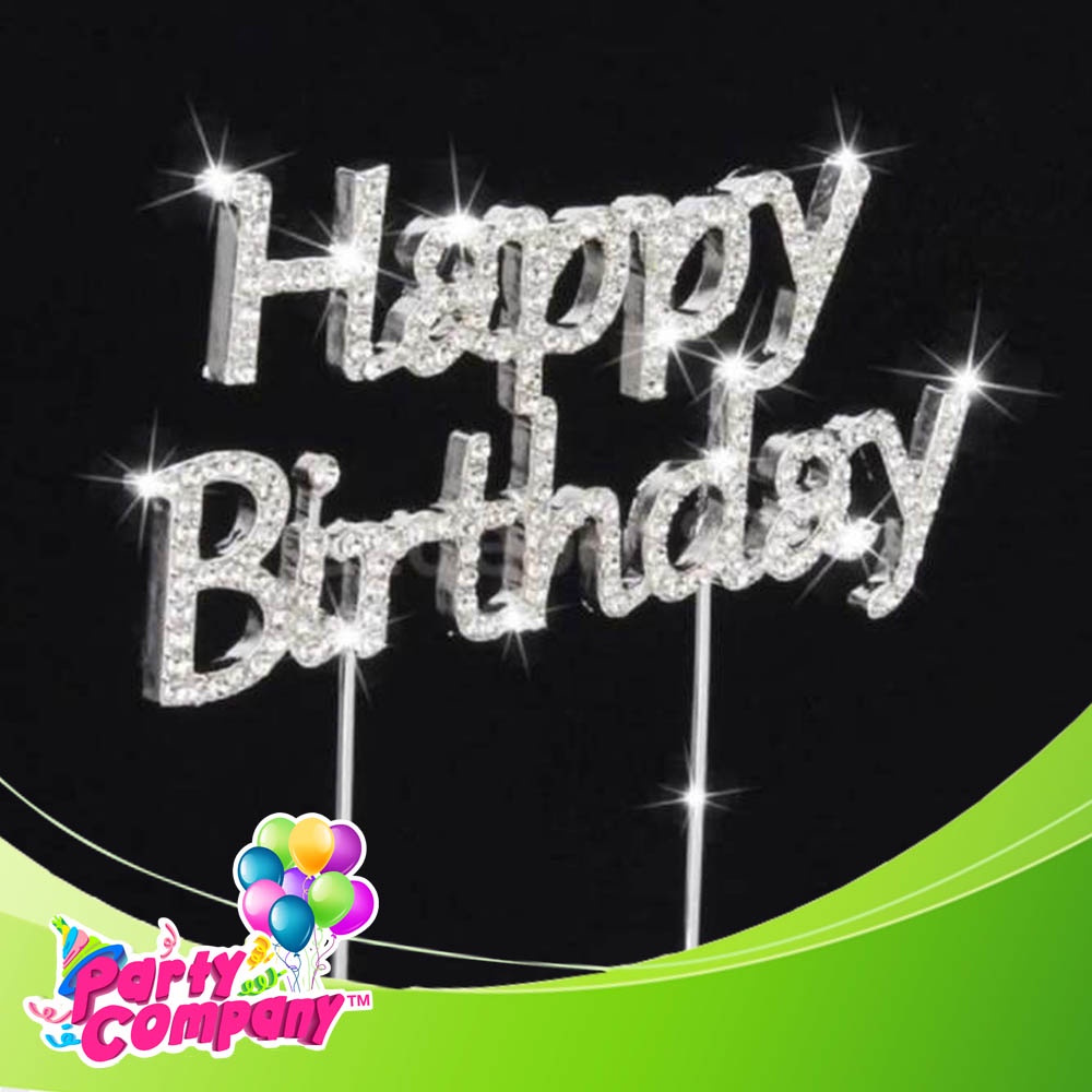 Elegant Birthday Metal Cake Topper - Party Company | Shopee Philippines