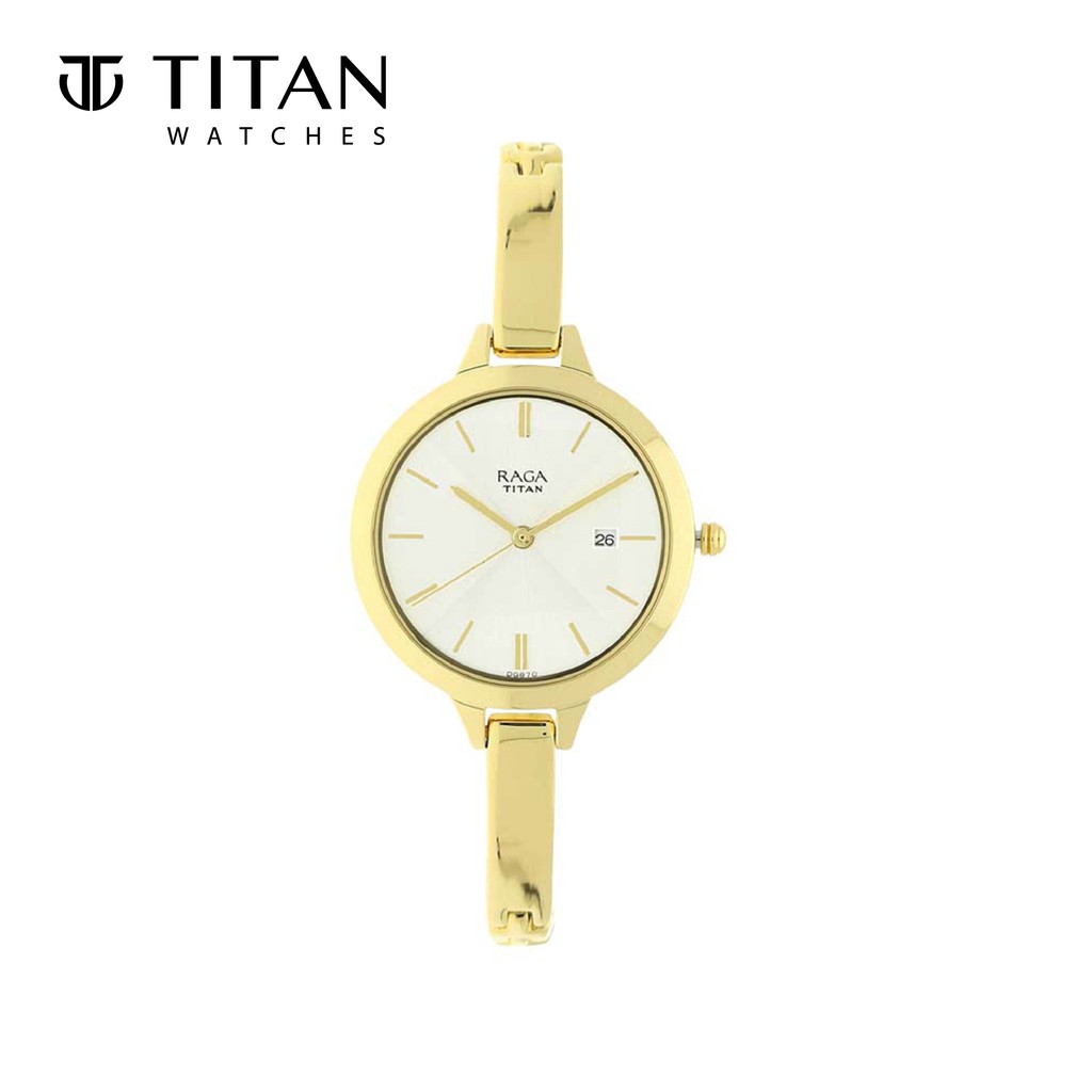 Titan raga ladies hot sale gold watches