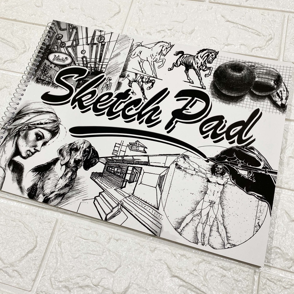 Drawing pad VANDA Sketch pad W/spiral 20sheets /small & big Sold