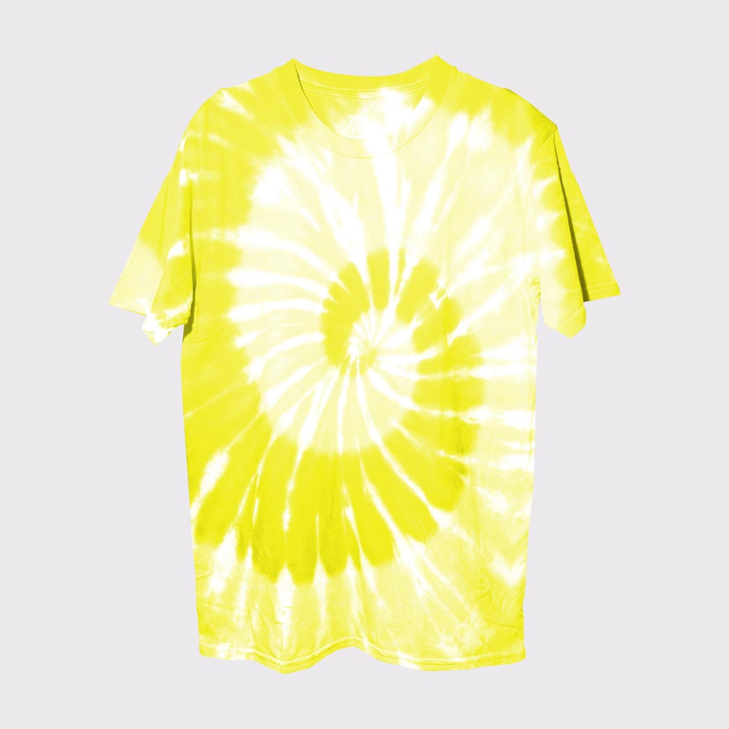 Yellow tie online dye shirt