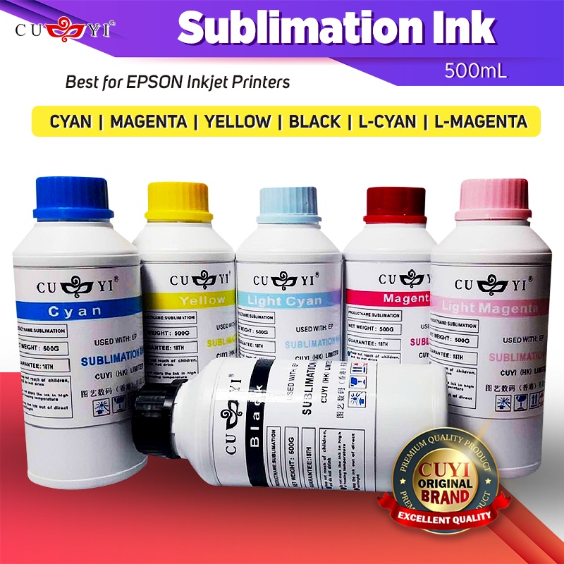 500ml CUYI Sublimation Ink Compatible for Ep Head Printer Used for ...