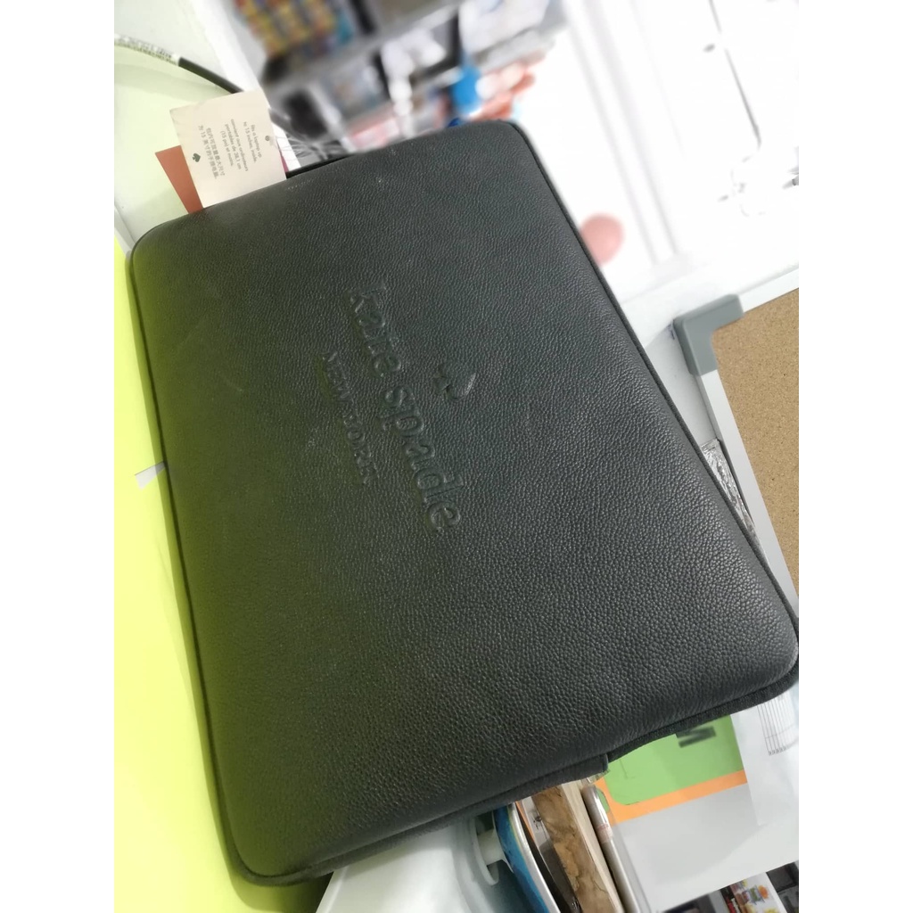 Kate Spade Jae Lip Universal Sleeve Pink Nylon Laptop Bag Shopee