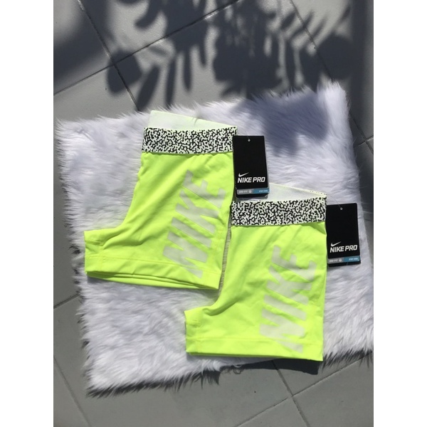 Neon best sale nike spandex