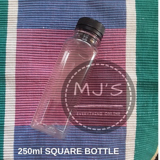 6/8/10pcs 200ML 100ml 50ml Plastic Bottles Simple Milk Tea Bottles