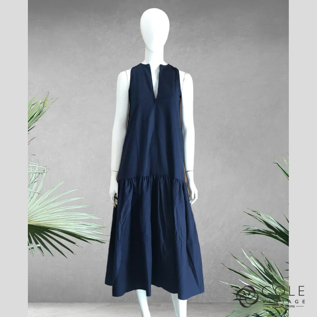 Cole Vintage Ysenia Flared Maxi Dress Shopee Philippines