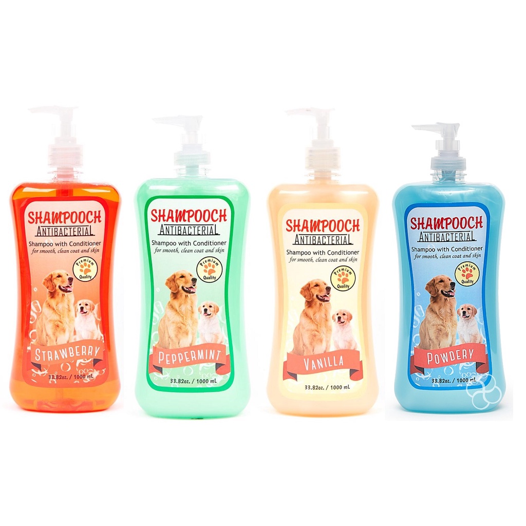 Shampooch Anti Bacterial Dog Shampoo with Conditioner 1000mL Shopee