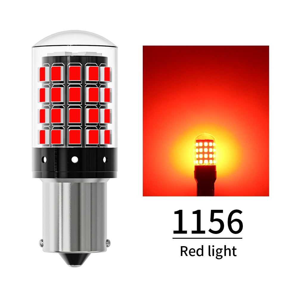 10-Pack 5050 27SMD LED Car Bulbs - 1156 1157 3156 3157 7440 7443 - Brake/Turn Signal - 12V (Choose Color)