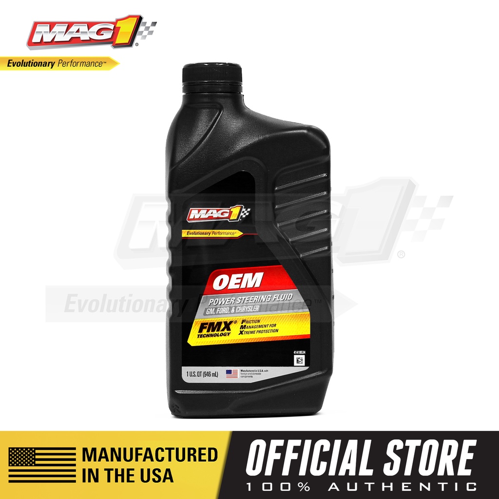 MAG 1 Premium Power Steering Fluid OEM Formula 1qt 62661(Outlet ...