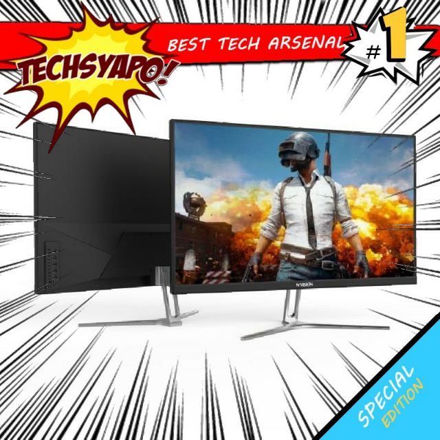 Nvision 22 Ips Frameless Ip22v1 75hz Gaming Monitor Shopee Philippines