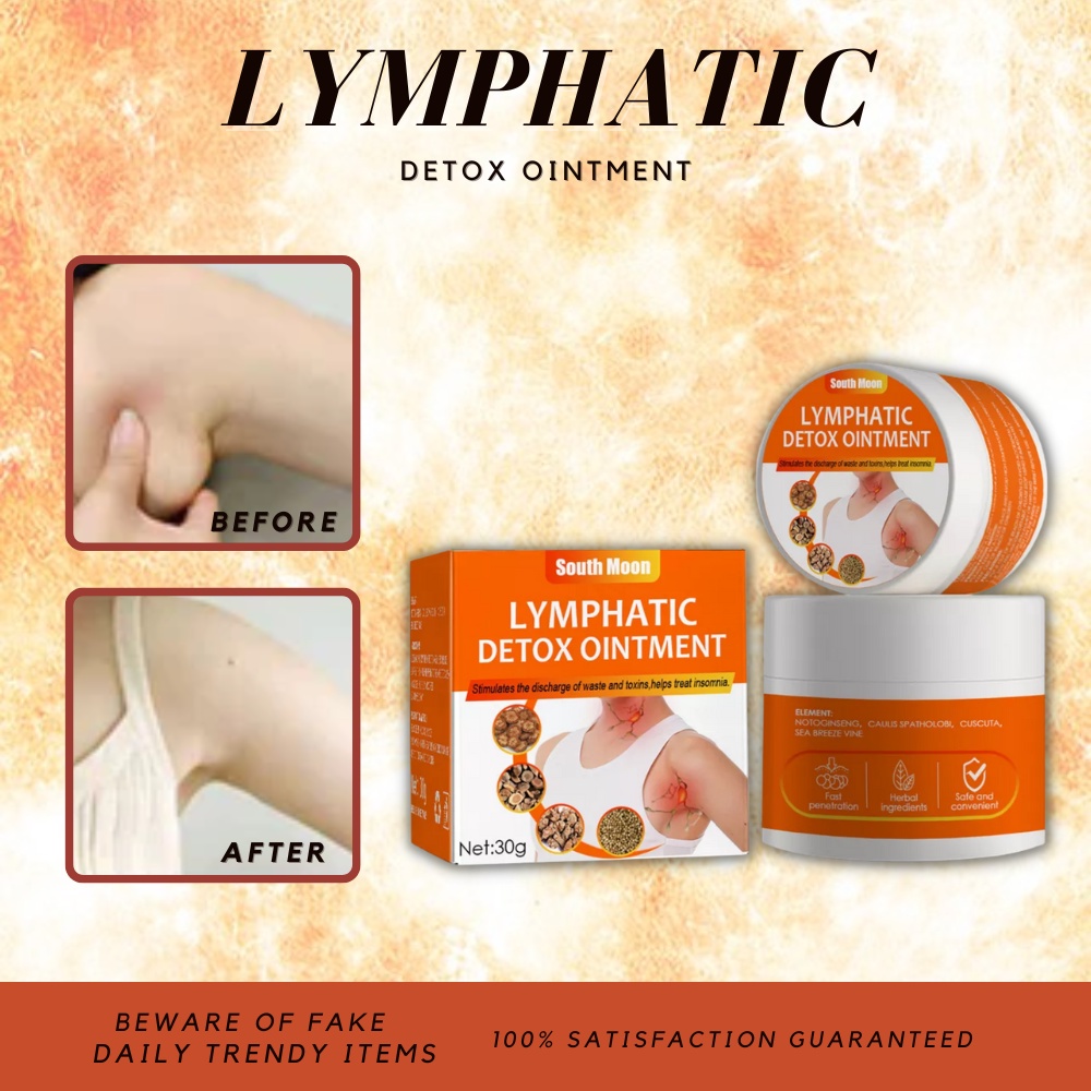 Lymphatic Detox Cream Armpit Lymph Nodes Medicine Cream Neck Lymph Anti