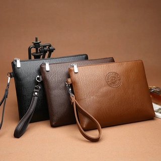 Wholesale BAELLERY Leather Men's Clutch Bag Luxury Brand Woven