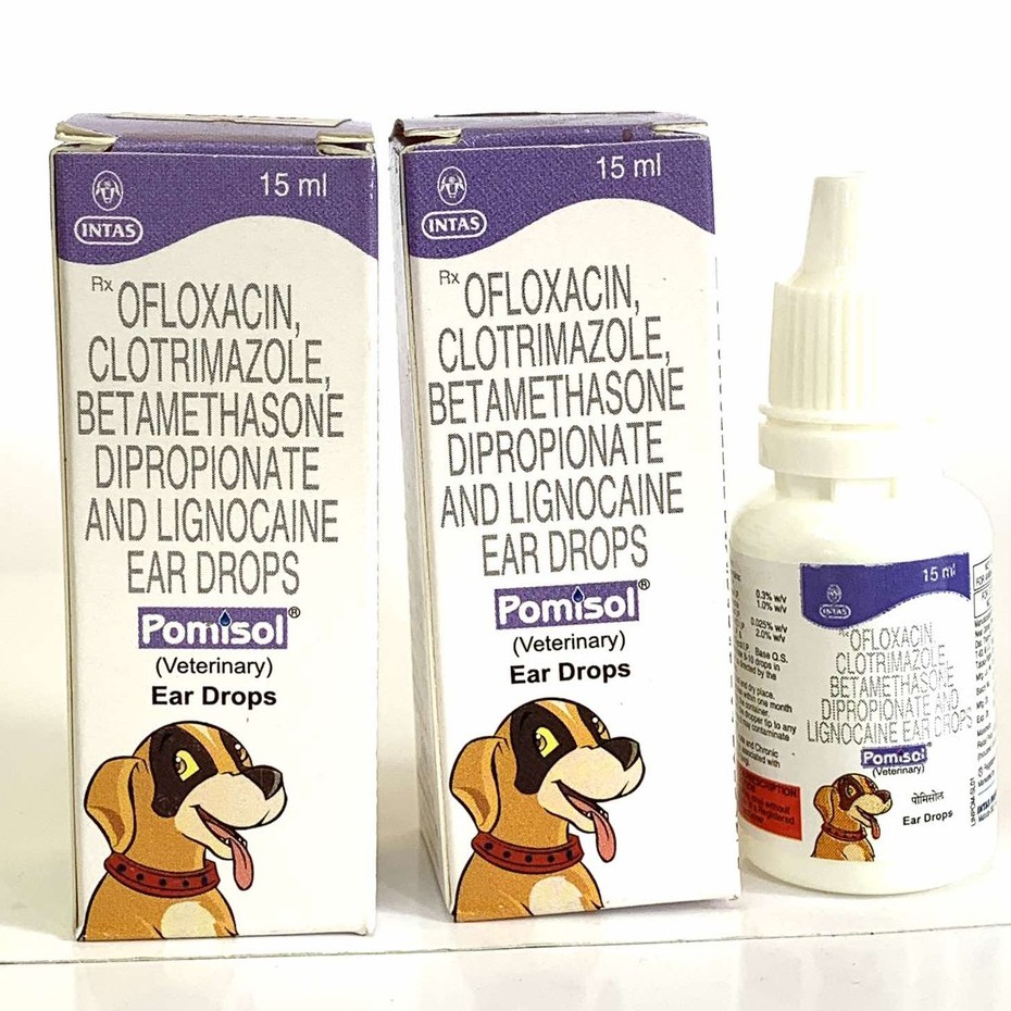 FCR AGRIVET 2pcs Pomisol Eardrop 15ml for Pet Para sa Tenga ng Aso Pusa Ear Drop Cat Dog Shopee Philippines