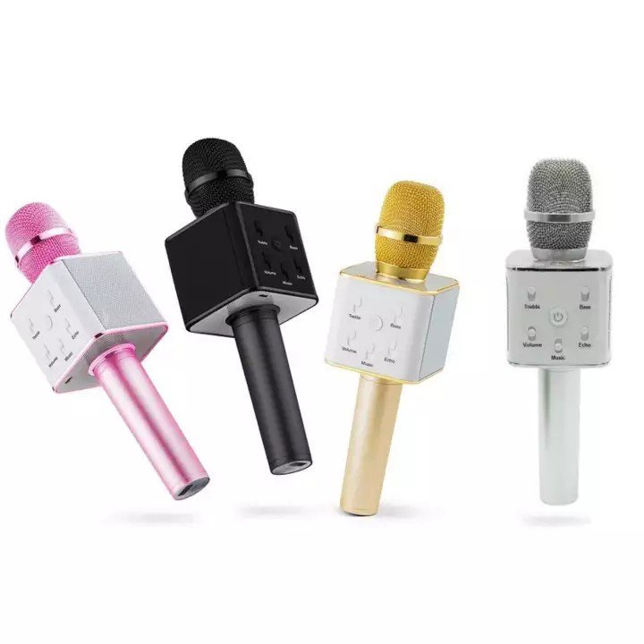 Q7 Bluetooth Microphone Speaker Karaoke Mic H3DY Shopee Philippines