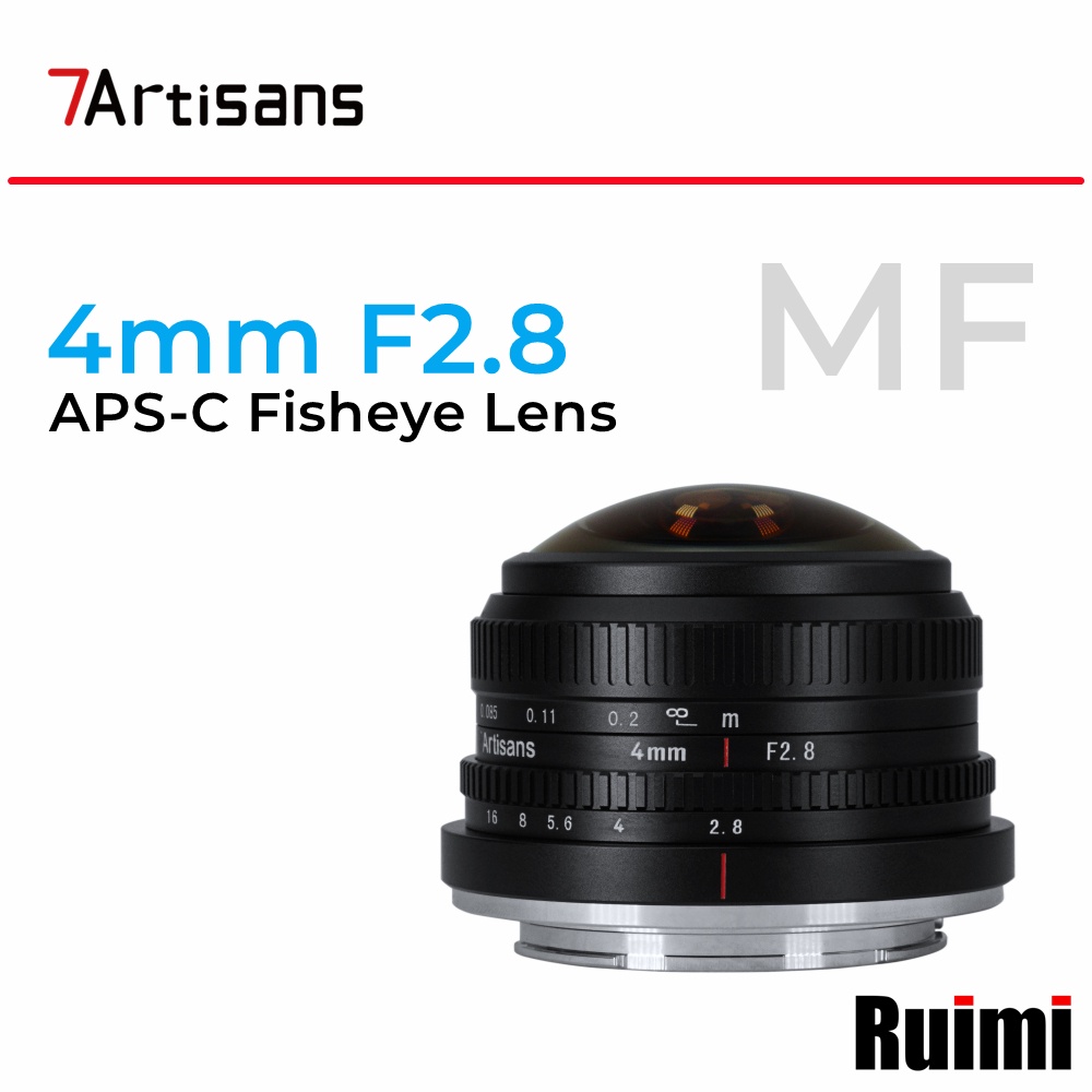 7artisans Mark II Fisheye Lens Wide Angle