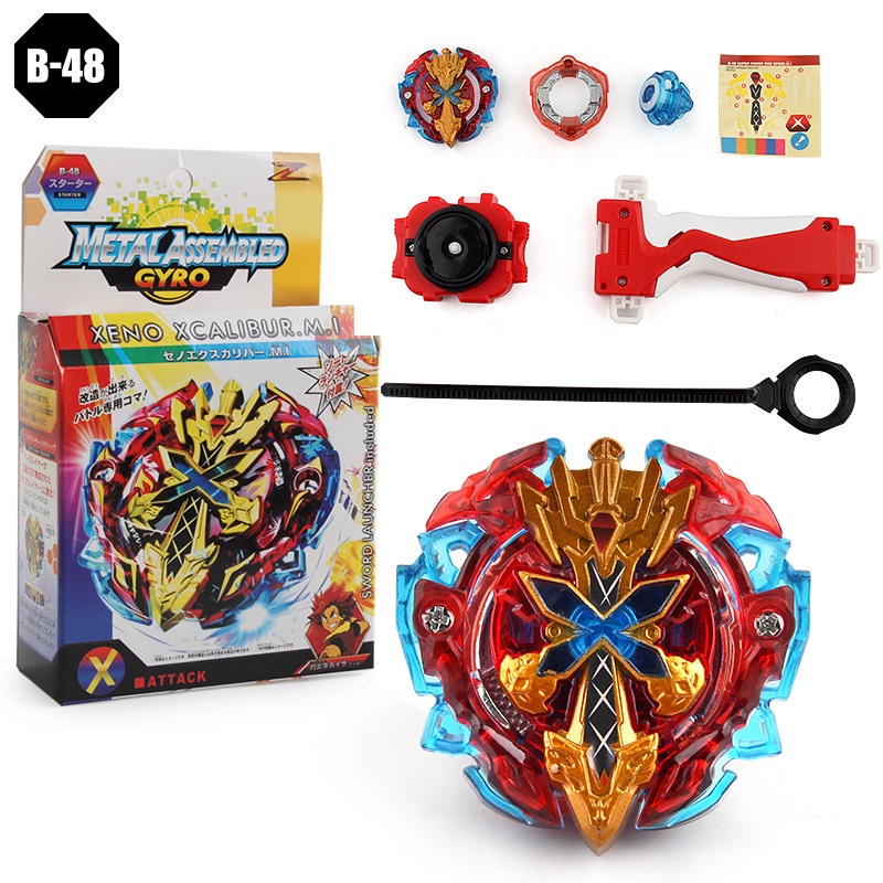 Beyblade Burst Metal Bayblade Kreisel With Launcher Kid For Boy Gift ...