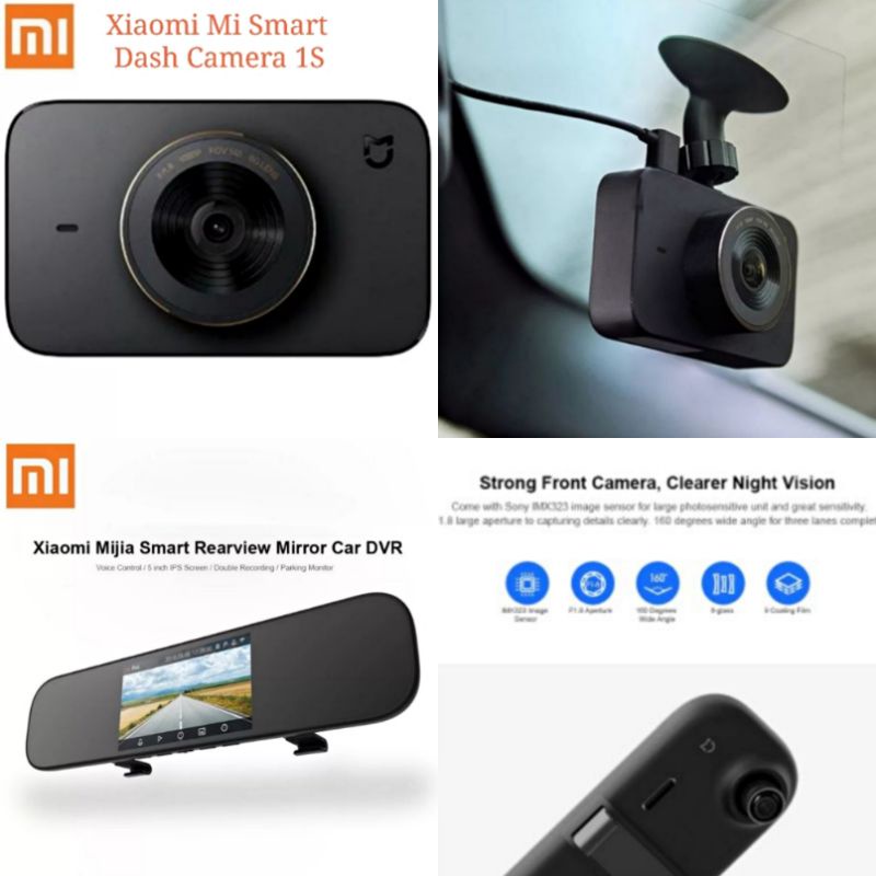 Xiaomi Mi Dash Cam 1S or Rearview Mirror DashCam Camera Mijia Car