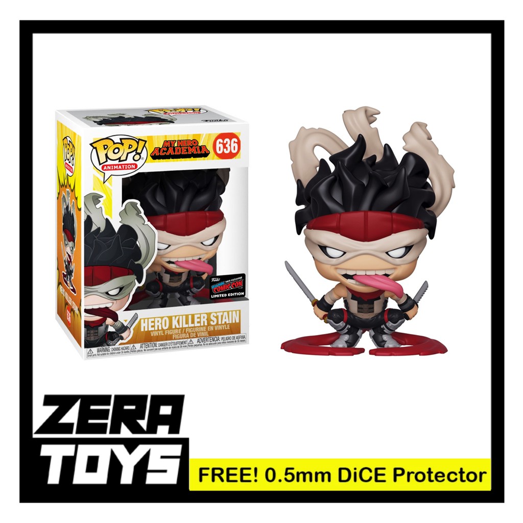 Funko Pop! Animation: My Hero Academia - Hero Killer Stain (NYCC ...