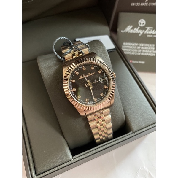 Mathey Tissot ORIGINAL womens watch 32mm Shopee Philippines