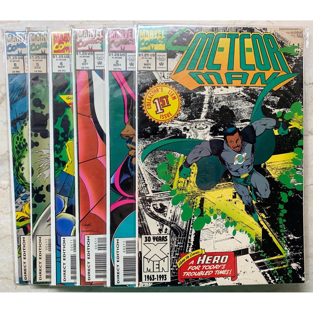 Marvel Comics: 1993 - Meteor Man #1 to 6 Set | Shopee Philippines