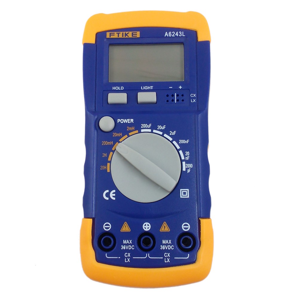 Digital Multimeter A6243L 3 1/2 Capacitor Meter Inductor LC Meter 2nF