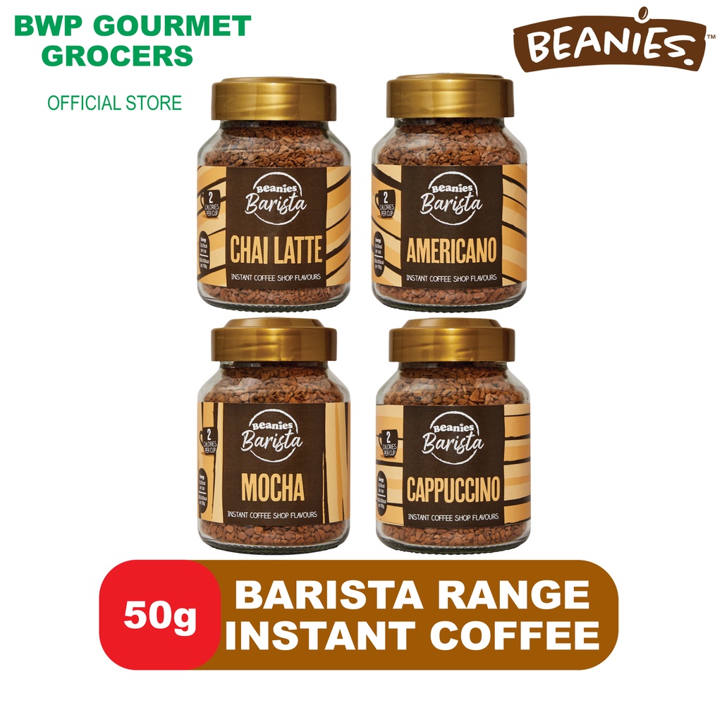 Beanies Barista Chai Latte Flavoured Instant Coffee 50 g - Crema