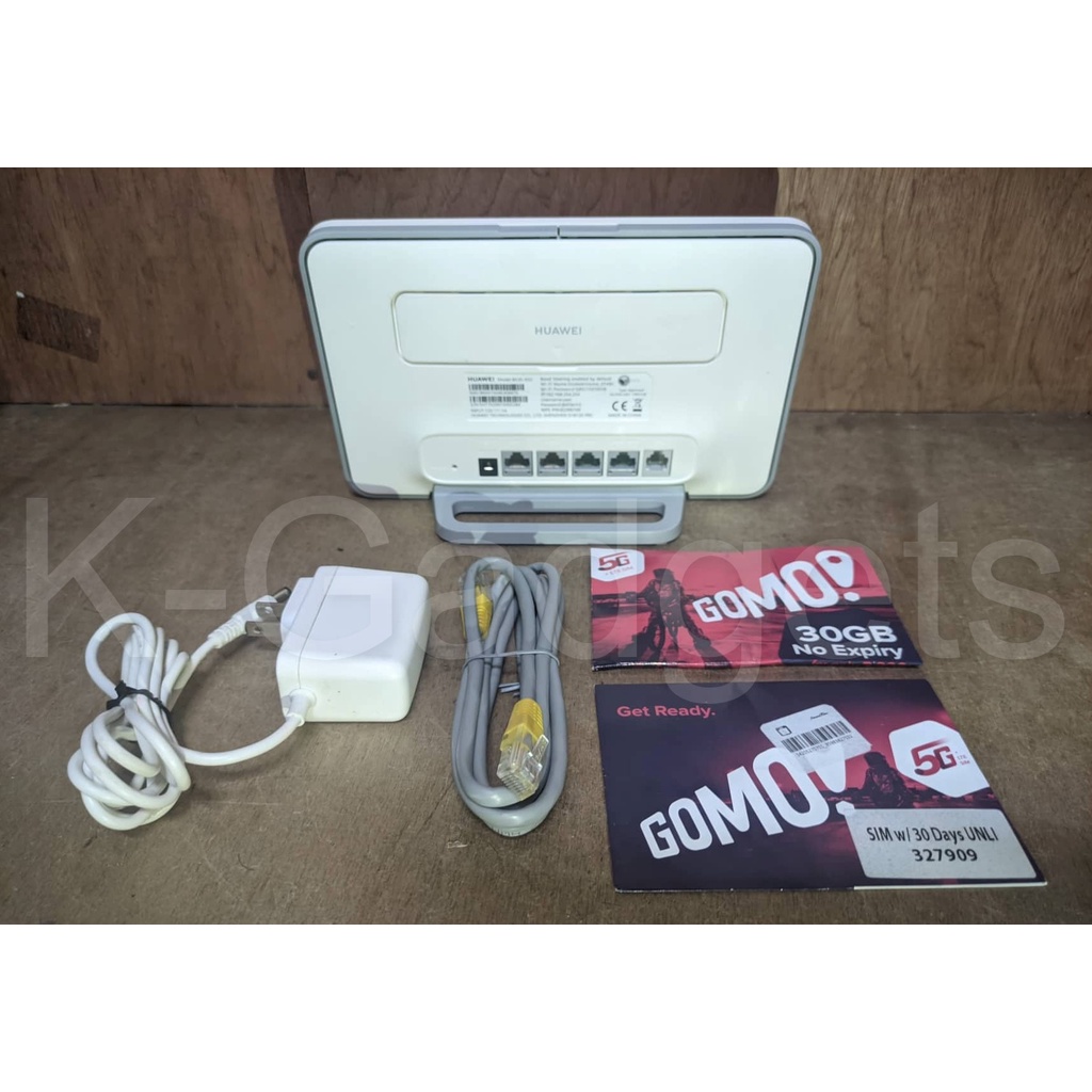 B535-932 -- Globe at Home Prepaid WIFI (CAT 7/LTE-A) - w/ GOMO 30GB ...