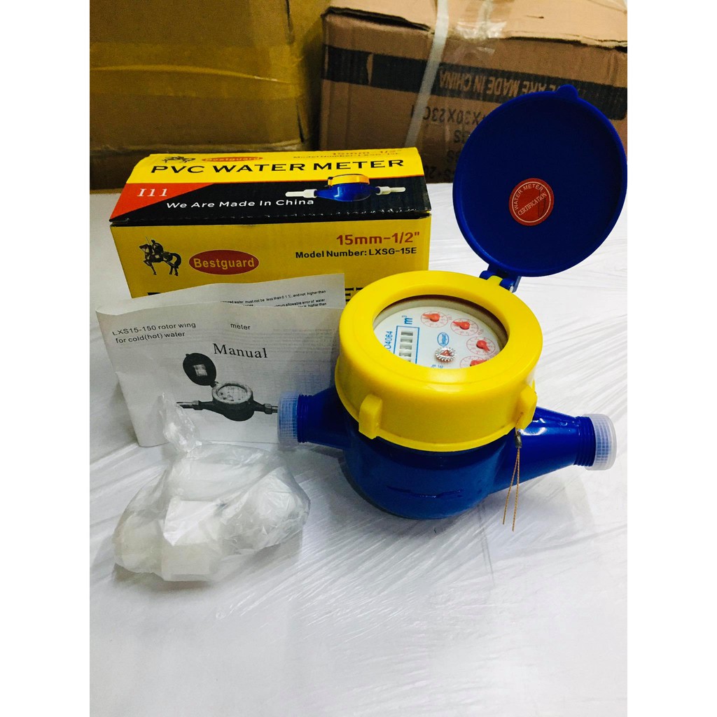 PVC Water Meters 15mm/1/2
