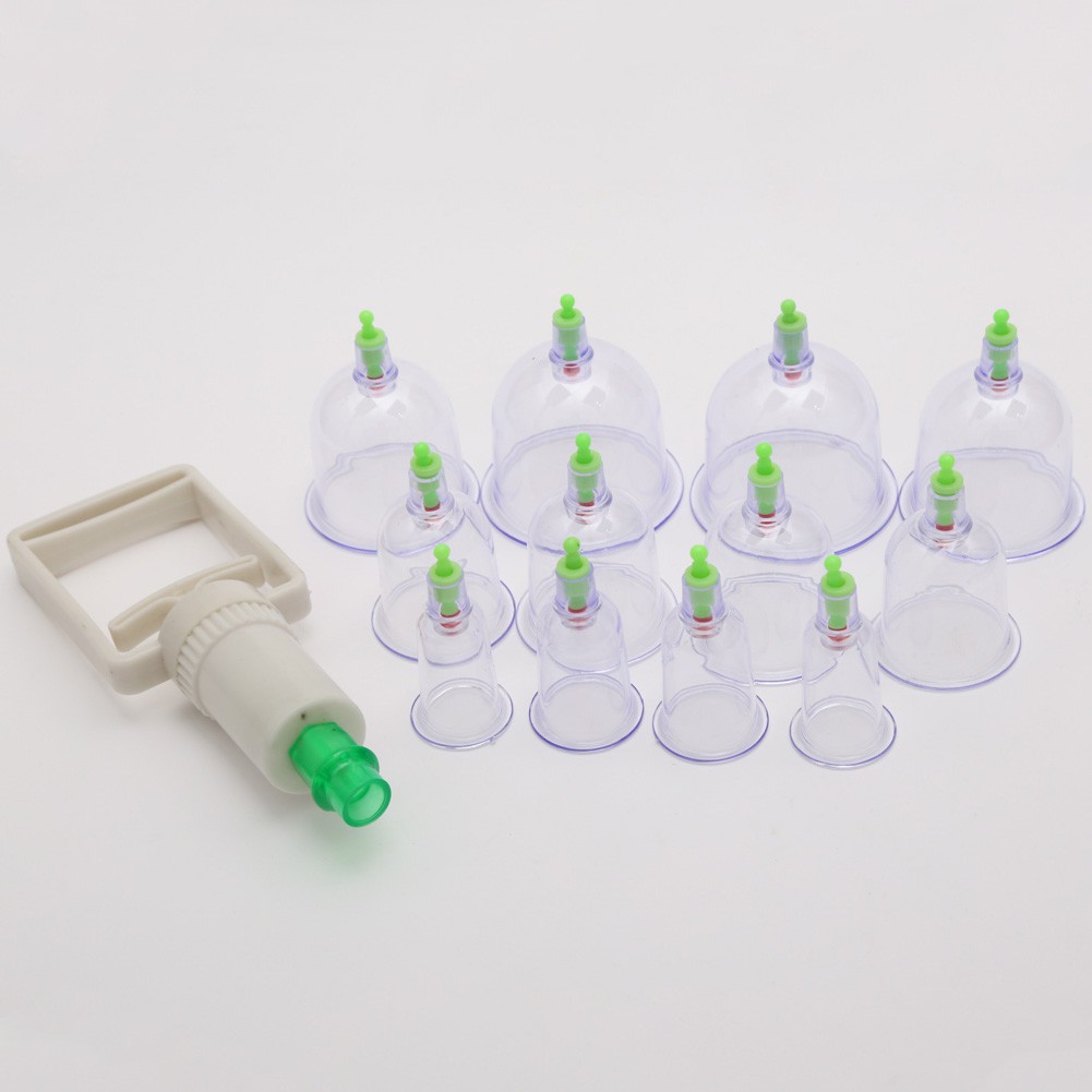 Pcs Medical Vacuum Cupping Cup Suction Therapy Device Body Massage Shopee Philippines