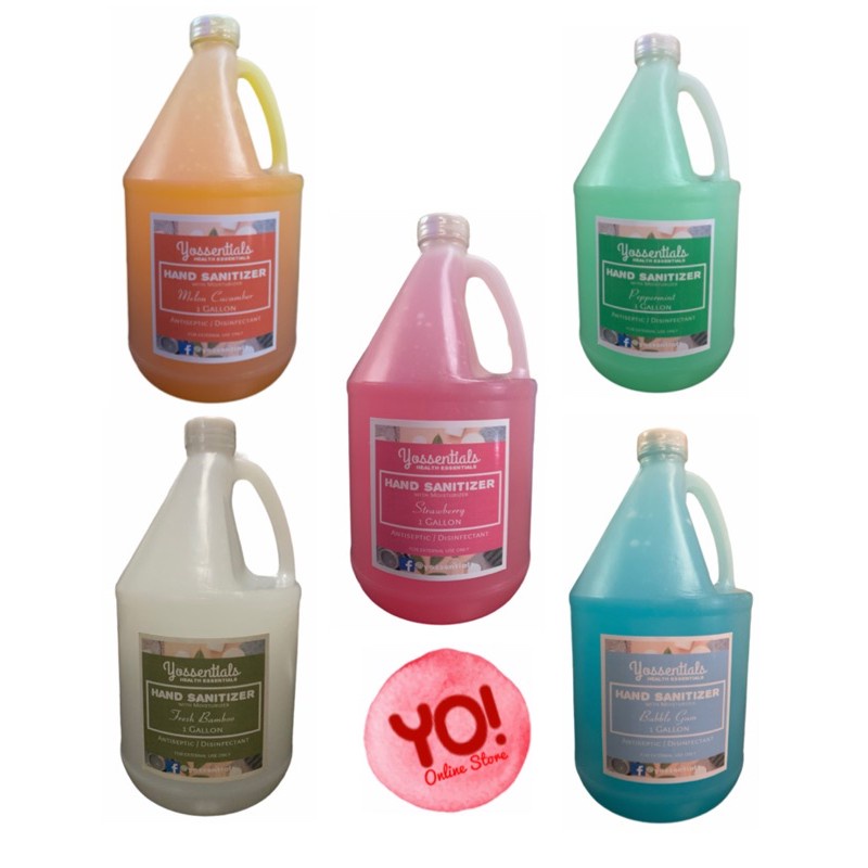 Hand Sanitizers 1 Gallon Hand Sanitizer (Alcogel) with Moisturizer☃