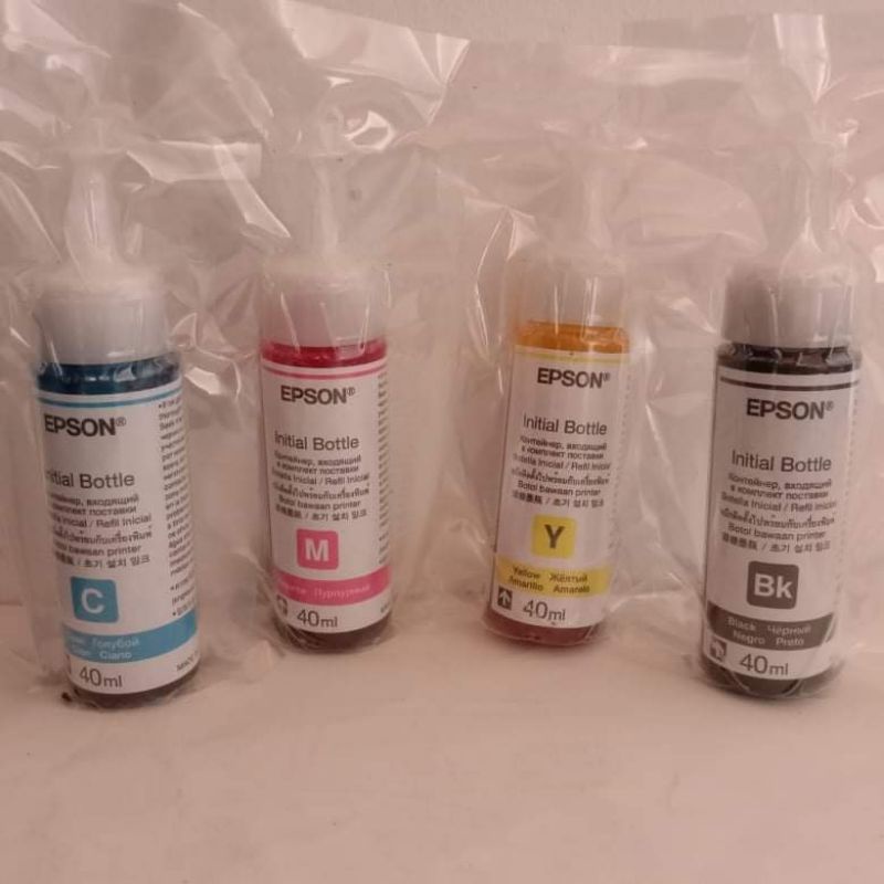 epson printer orig ink 40ml cmyk | Shopee Philippines
