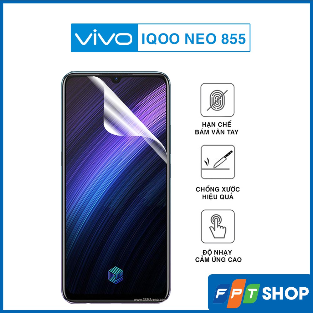 Vivo iQOO Neo 855 PPF premium transparent flexible screen protector ...