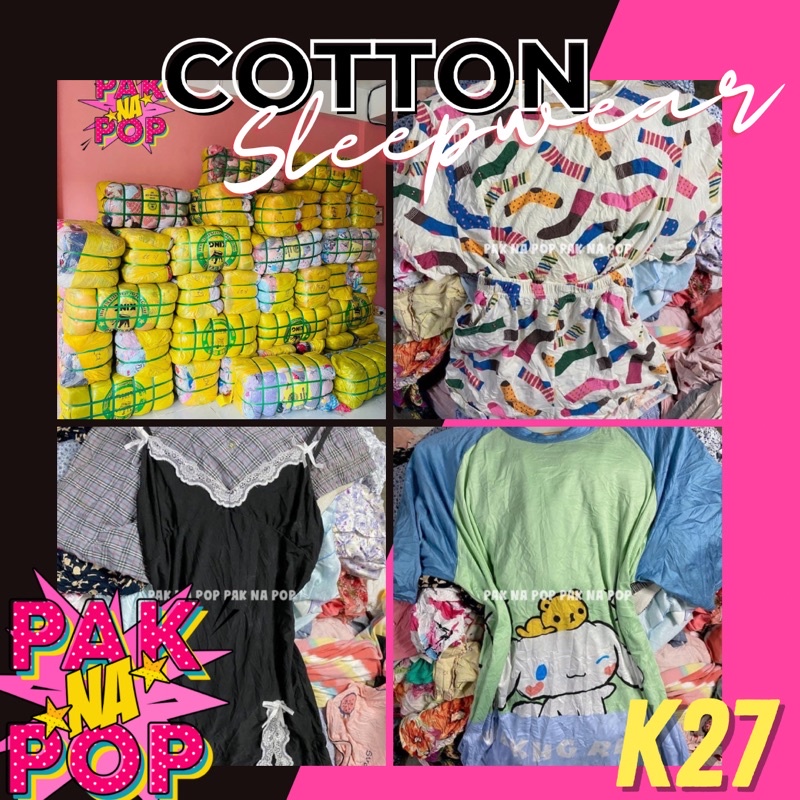 SLEEPWEAR CODES FACTORY SEALED BALE Shopee Philippines