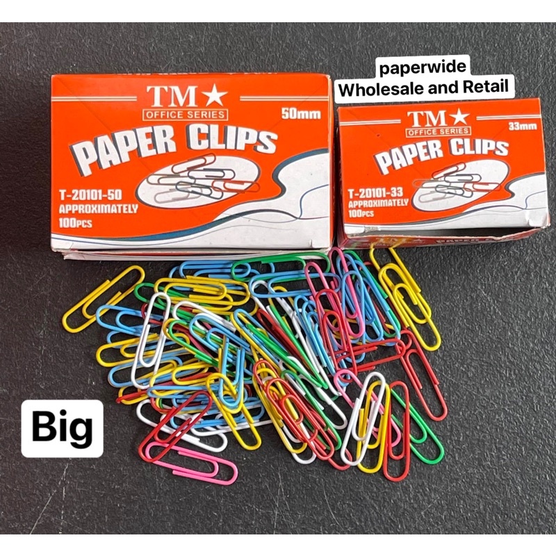 Paper Clips Big sold per box Shopee Philippines
