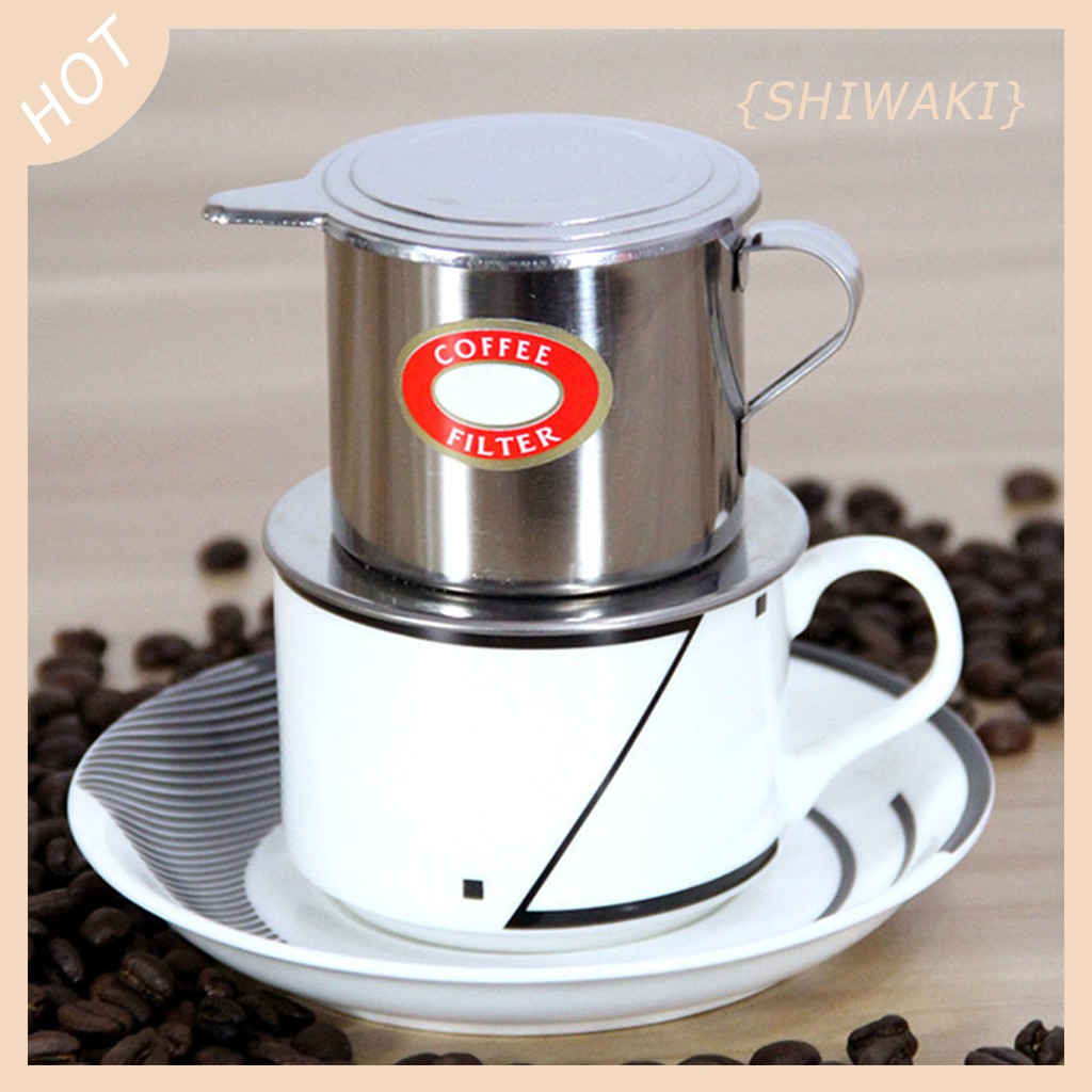 Ready to Ship Custom Printing Metal Vietnamese Phin Coffee Filter Vietnam  Reusable Stainless Steel Drip Black Coffee Filter - China Coffee Filter and  Coffee Strainer price