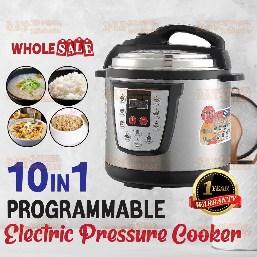 Electric pressure cooker 6L SILVER CREST High capacity household