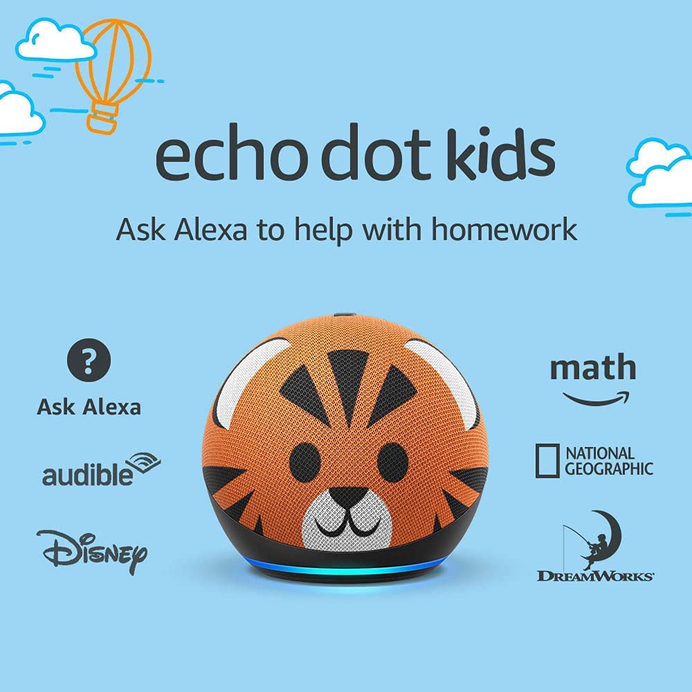 Amazon Echo Dot 3rd Gen Smart speaker with Alexa fire kids apple H 10 ...