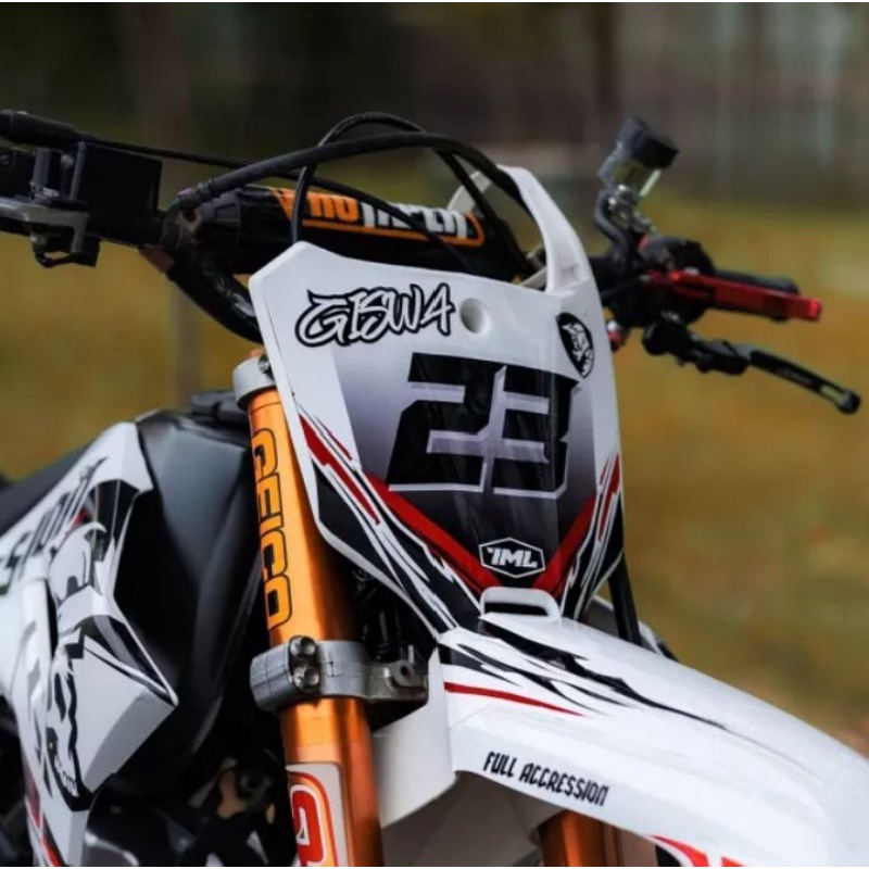 Crf KLX FULL BODY Motorcycle Stickers ~ REQUEST Like Like | Shopee ...
