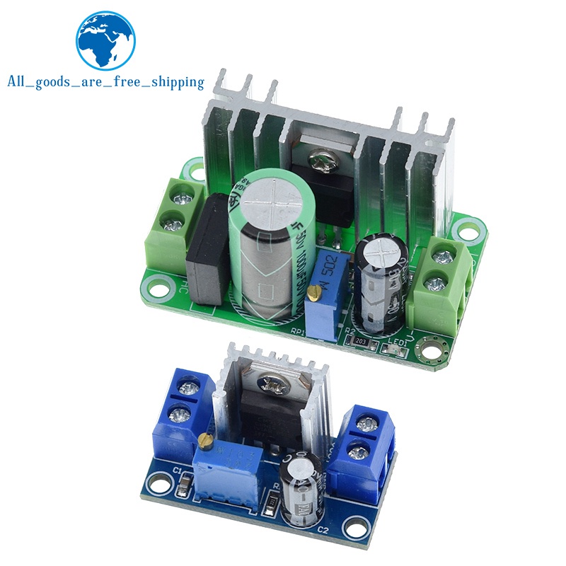 LM317T DC-DC Adjustable Converter Buck Step Down Circuit Board Module ...