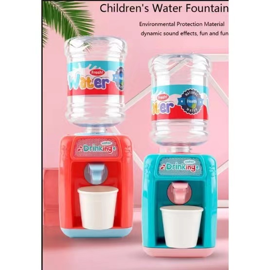 Mini Drinking/Water Dispenser for Kids With Light and Sounds (random ...