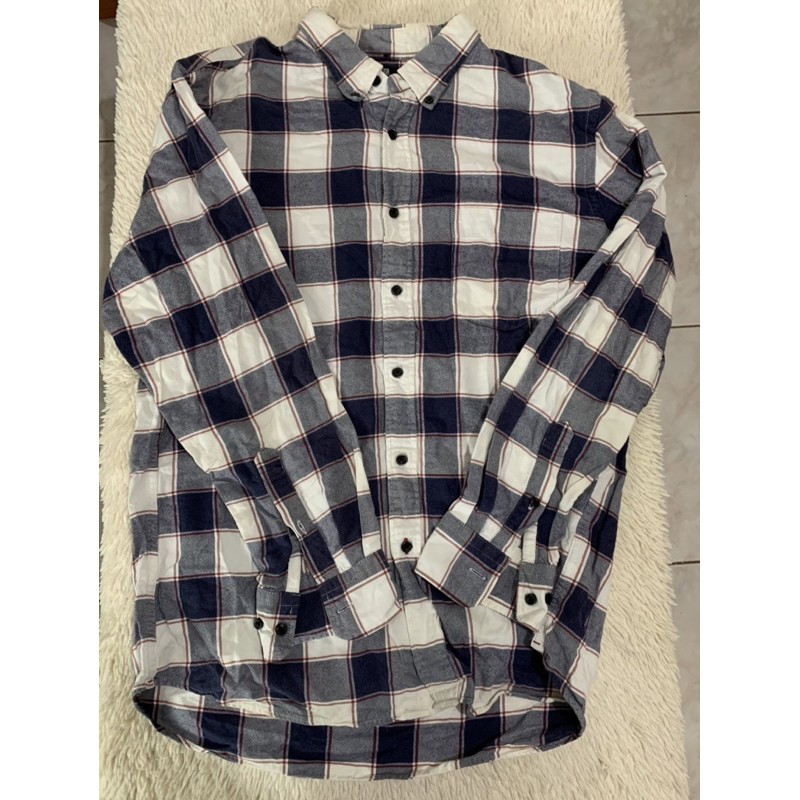 Uniqlo on sale checkered polo