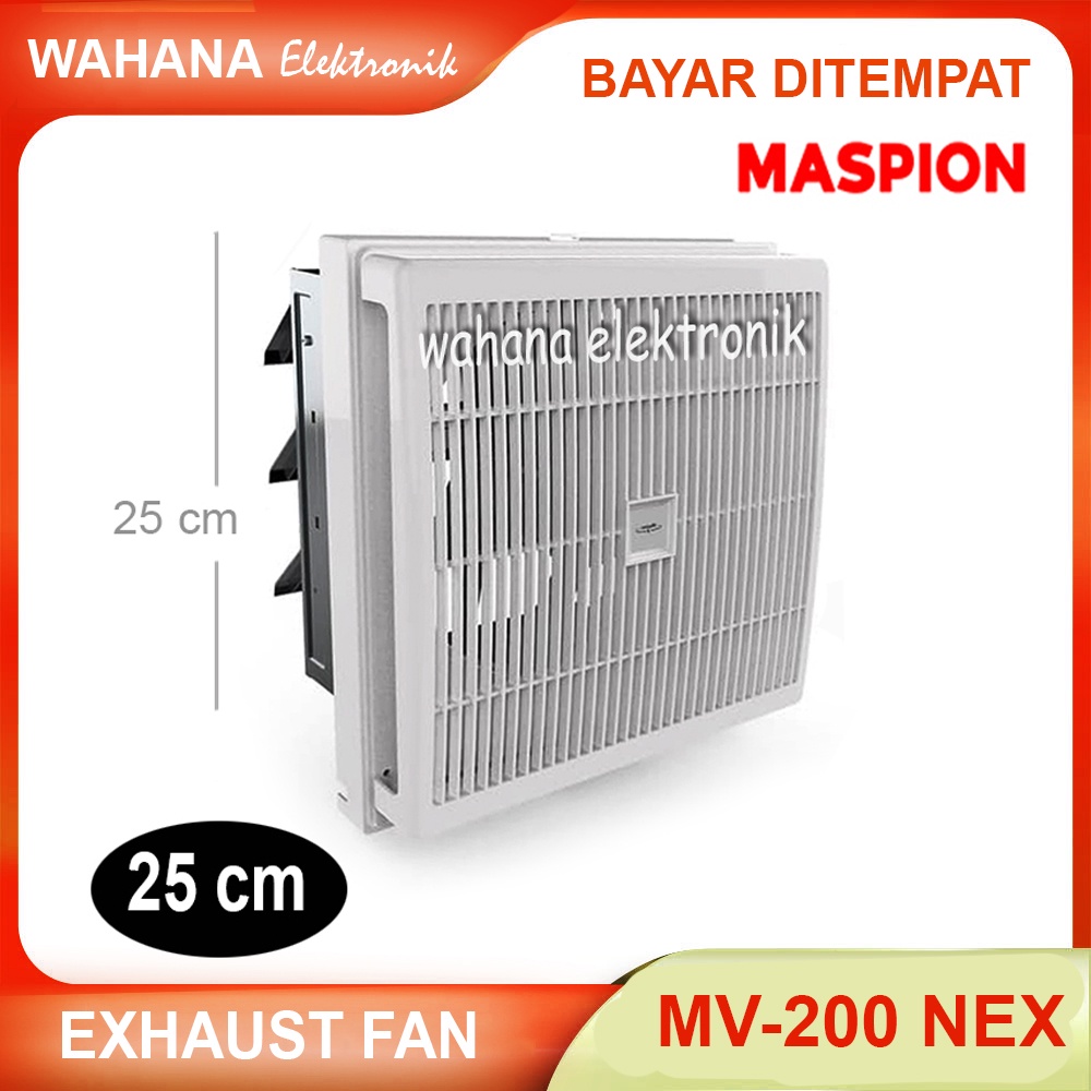 Maspion Mv Nex Wall Exhaust Exos Exhaust Wall Fan Cm